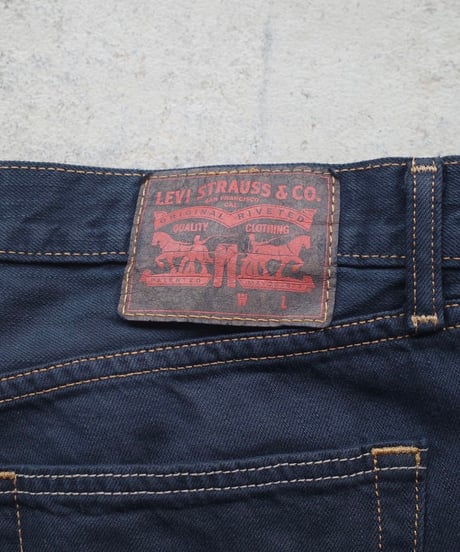00's Levi’s 559 Denim Pants "Black Over Dye" -1  実寸W35 / L31