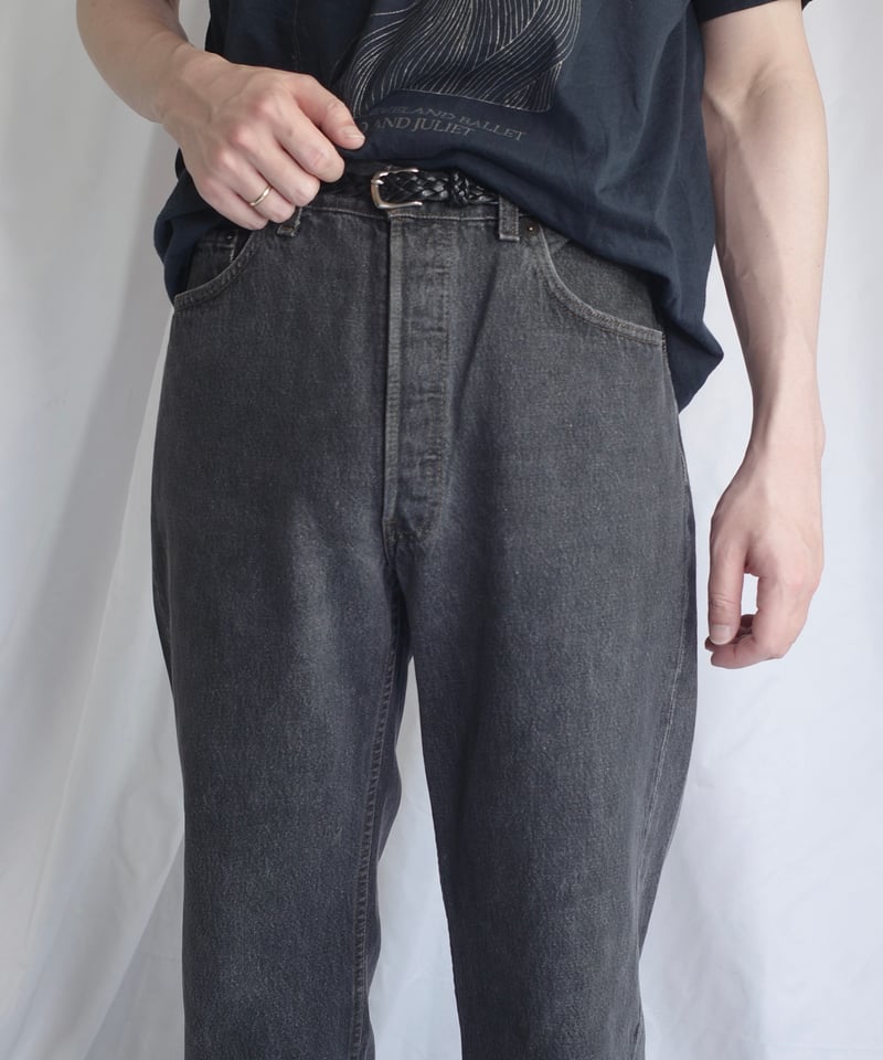 90's Levi's 501 先染め Black 