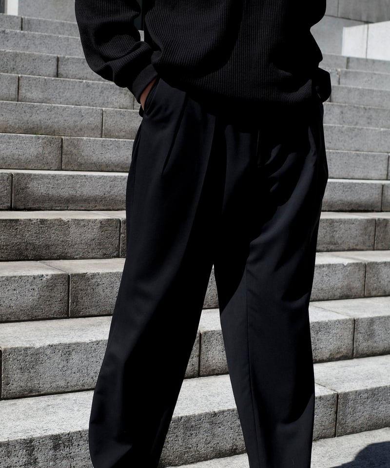 NEAT × DAMAGEDONE2ND Washable Tropical Wool Sla