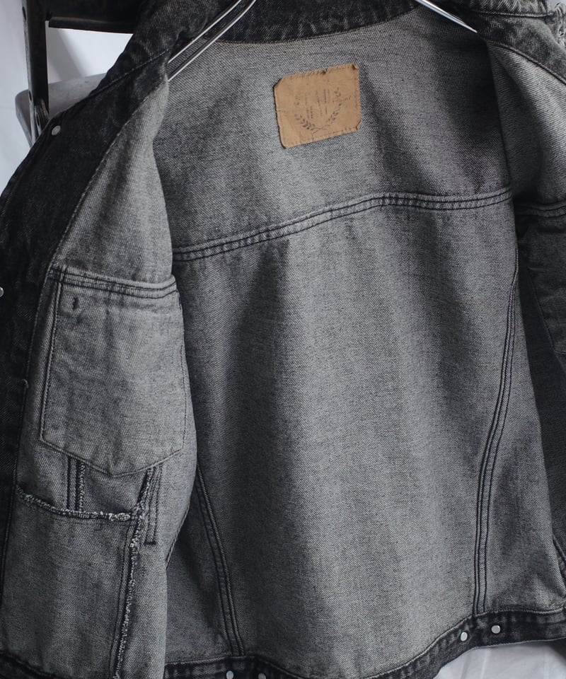 GAP 先染めBlack Tracker Jacket | DAMAGEDONE 2nd