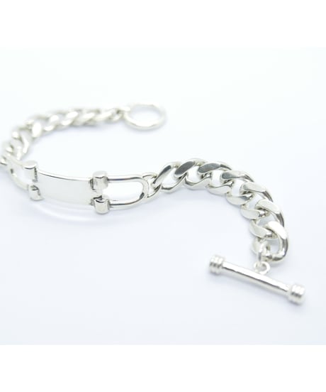 meian sterling silver "mex ID" bracelet