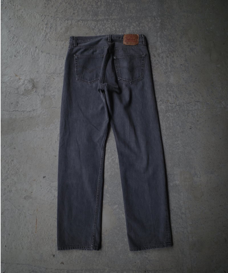 97's Levi's 501 先染めBlack Denim Pants #2 Made in