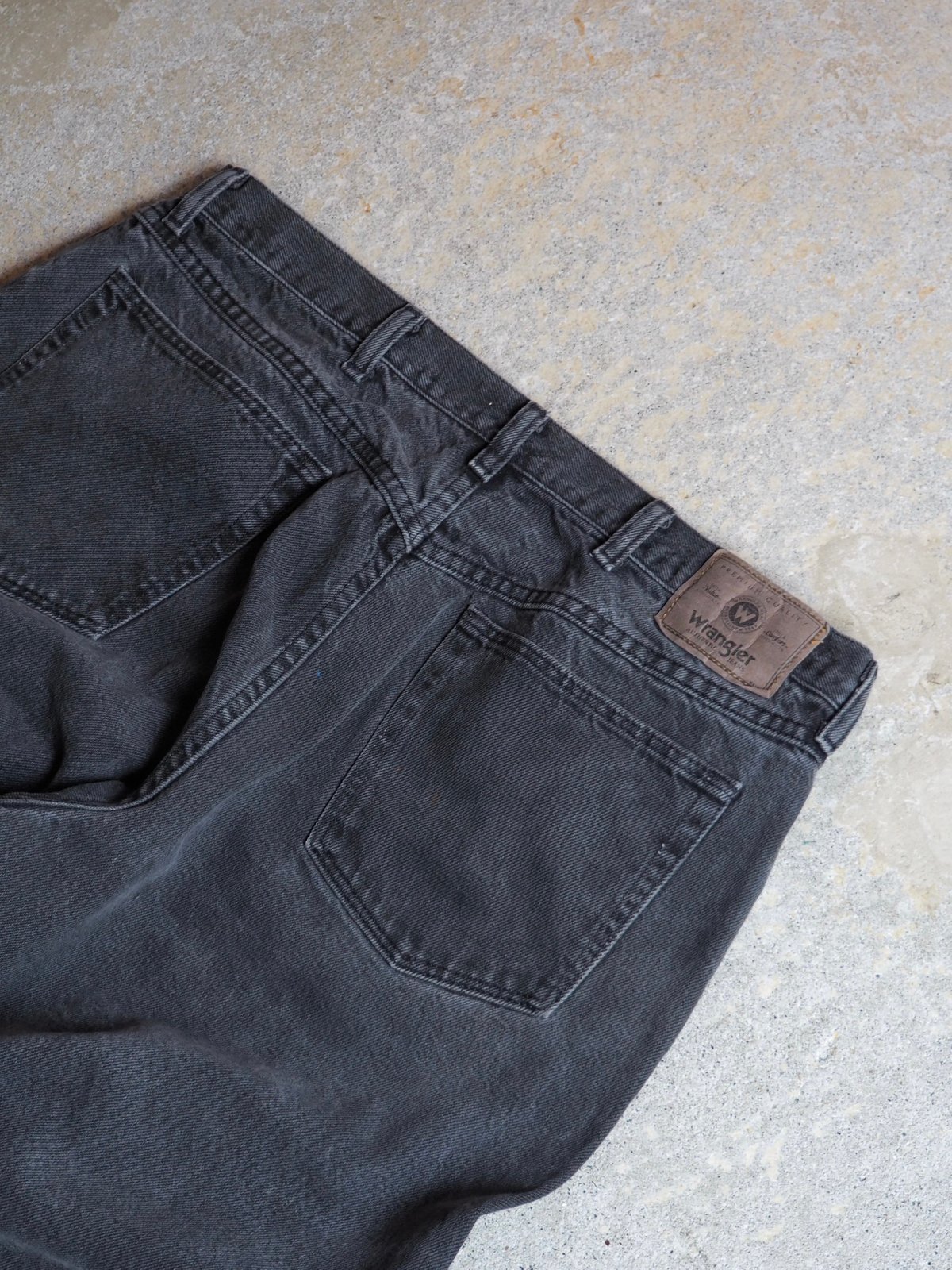 Wrangler Black Denim Pants -3 | DAMAGEDONE 2nd Wrangler Black Denim Pants -3 | DAMAGEDONE 2nd