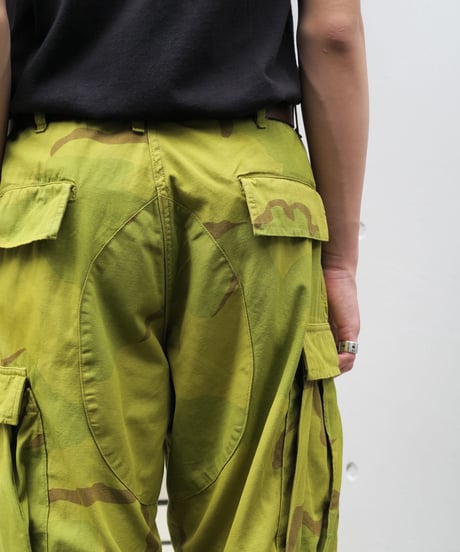 Deadstock Us Army Over Dye Combat Trouser 3C Desert Camo -Yellow