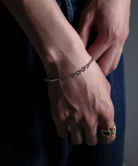 meian sterling silver "barbero" bracelet