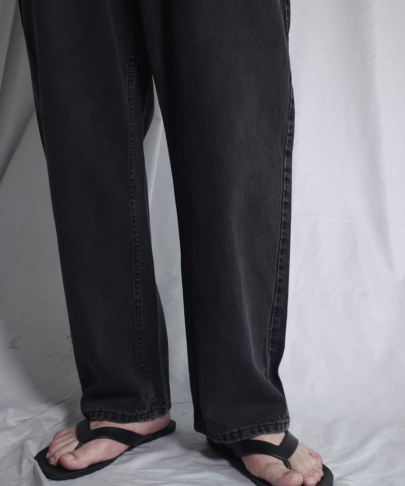 Wrangler Remake Black Denim -11 | DAMAGEDONE 2nd