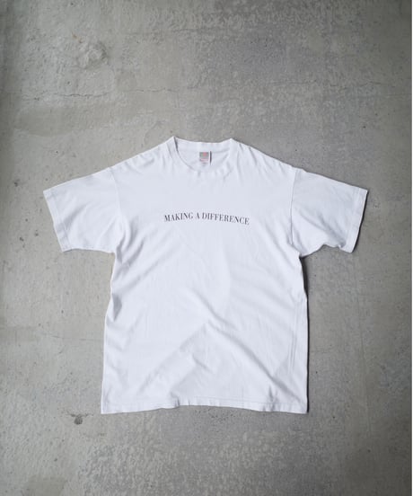 90's MAKING A DIFFERENCE T-Shirts  -2  Made in USA