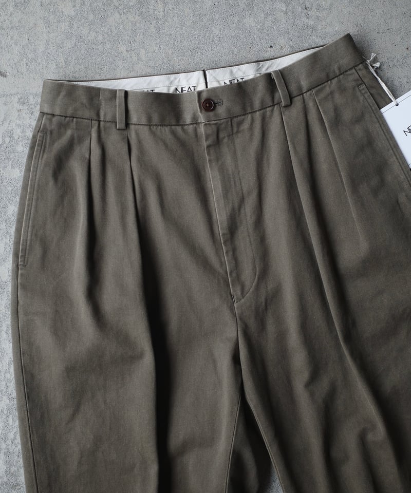 NEAT Chino -Fade Brown | DAMAGEDONE 2nd