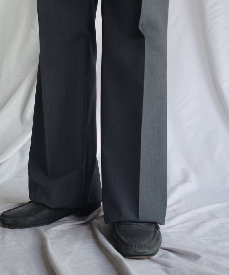NEAT Wool Poplin Flare -Gray | DAMAGEDONE 2nd