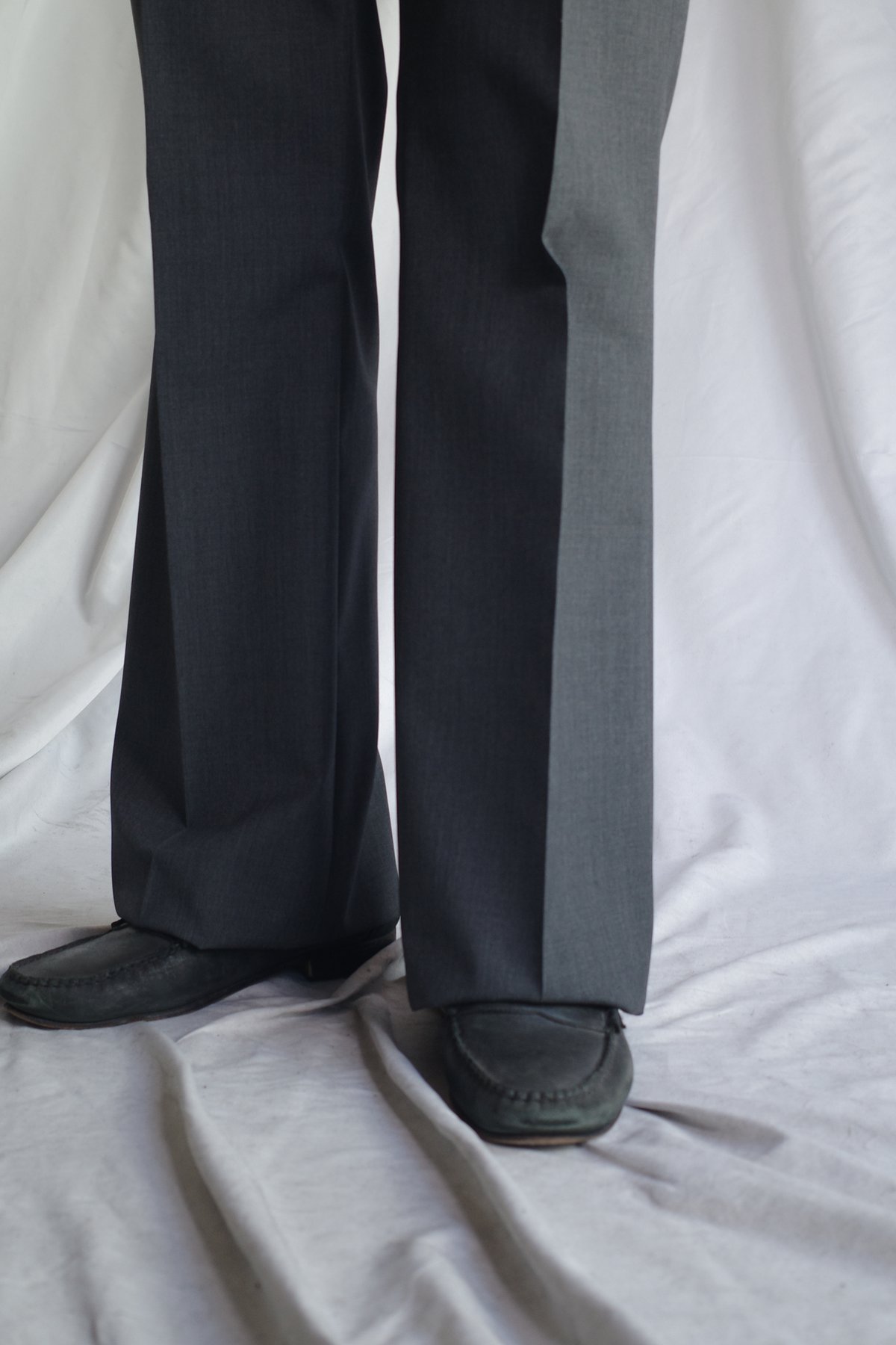 NEAT Wool Poplin Flare -Gray | DAMAGEDONE 2nd