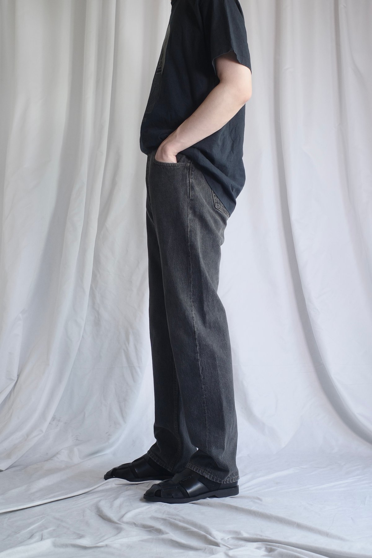 90's Levi's 501 先染め Black 