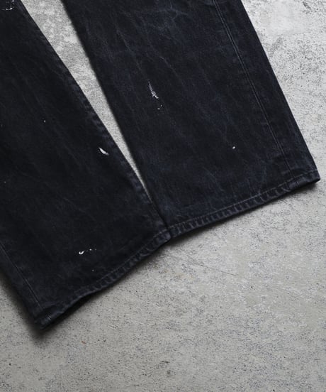 Levi's 501 Black Denim Pants #7
