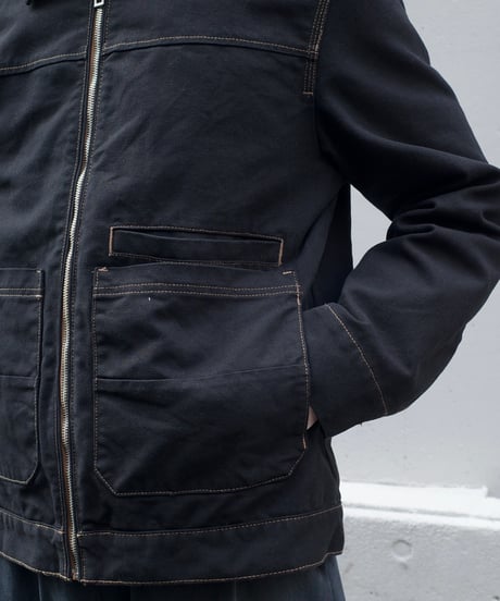 Marks&Spencer Duck Jacket -Black Over Dye