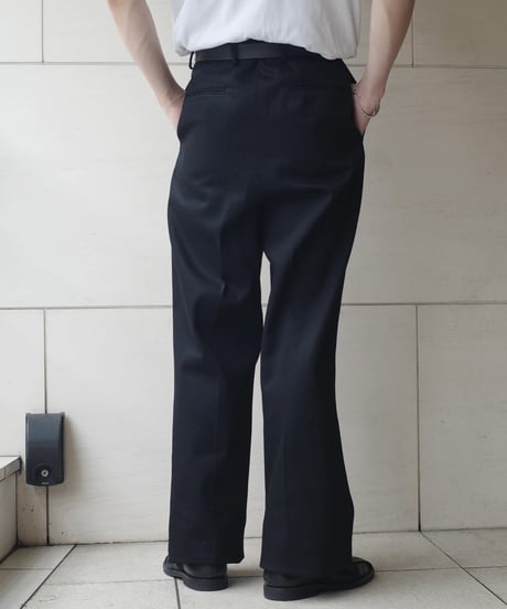 NEAT 11.5oz Natural Slub Denim Wide -Black