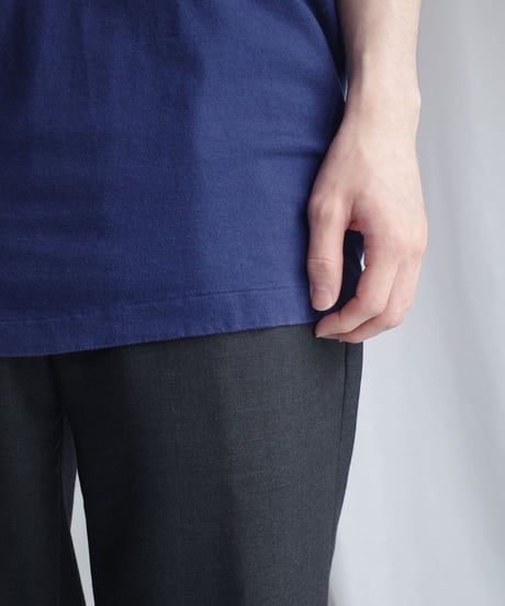 "Made in USA" Hanes Blank T-Shirts -Navy -12