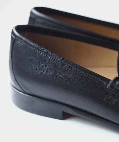 D.Lepori Bit Loafer -Black Smooth