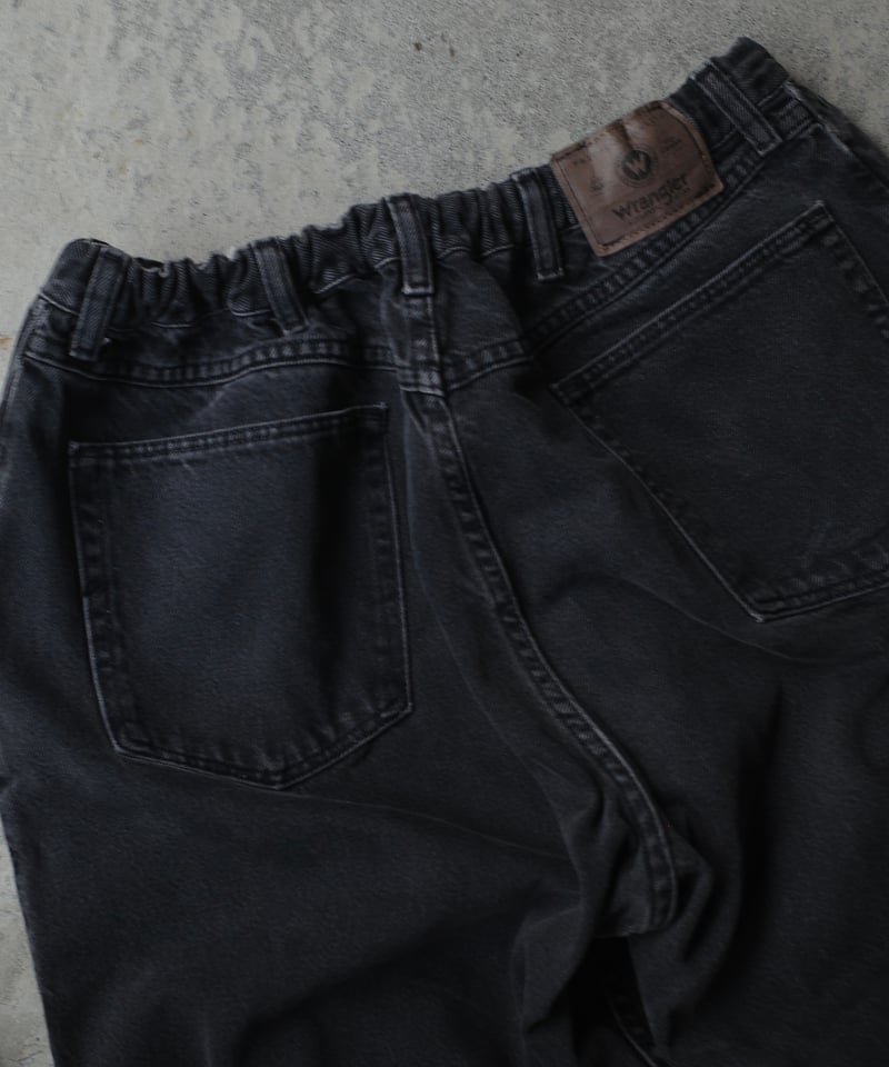 Wrangler Remake Black Denim -11 | DAMAGEDONE 2nd