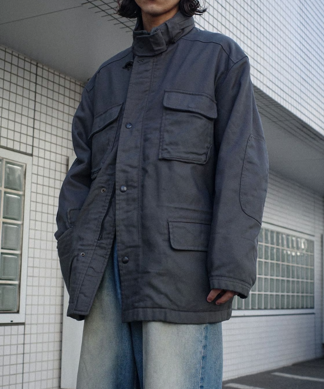 Old Fay Fireman Detail Jacket -2 Made in Italy