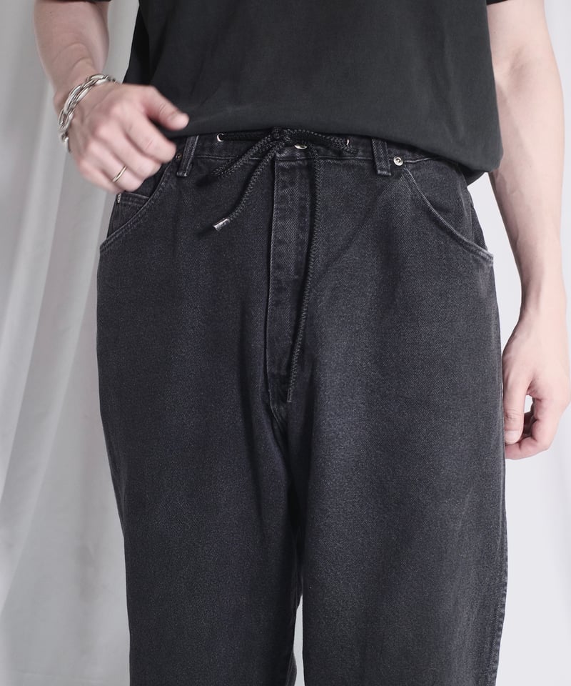 Wrangler Remake Black Denim -2 | DAMAGEDONE 2nd