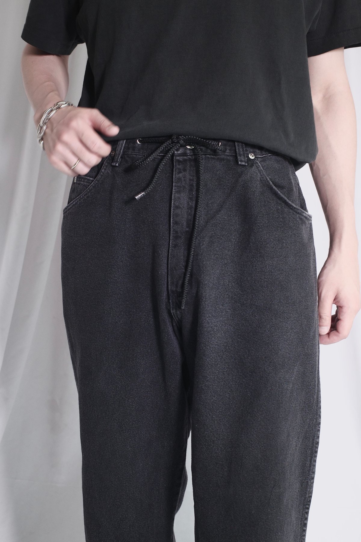 Wrangler Remake Black Denim -2 | DAMAGEDONE 2nd