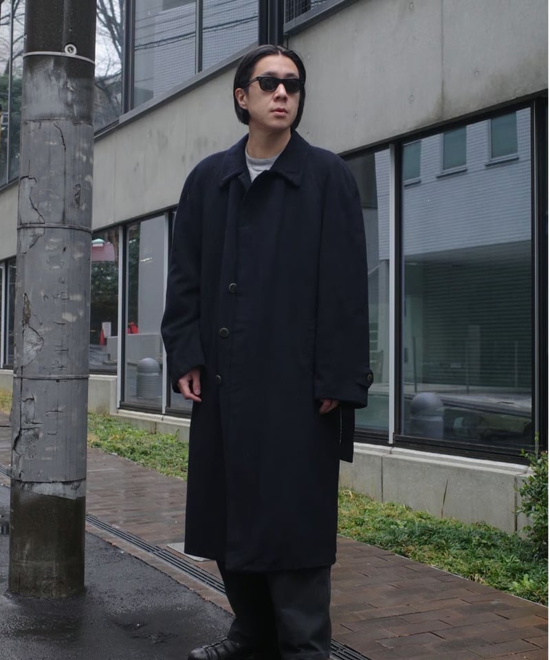 Loro Piana 100% Cashmere Fabric Balmacaan Coat