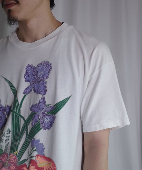 90's Flower Design T-Shirts -10 "Made in USA"