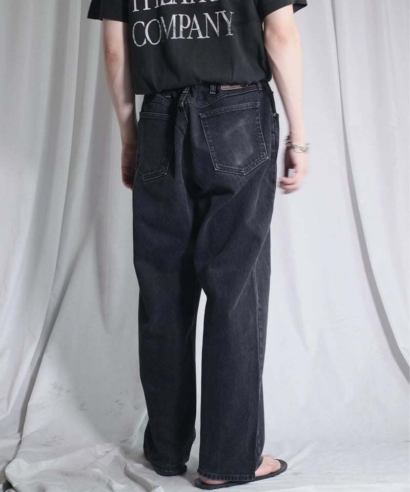 Wrangler Remake Black Denim -10 | DAMAGEDONE 2nd