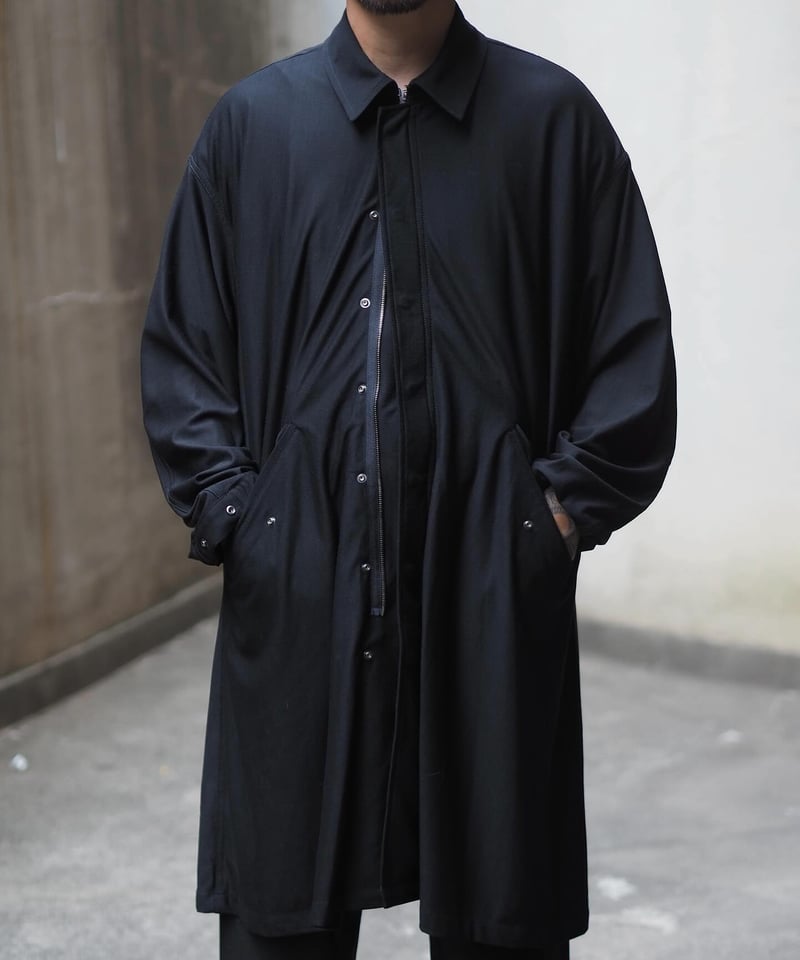 THE DAY × KANEMASA KNITTING MILITARY COAT | DAM 