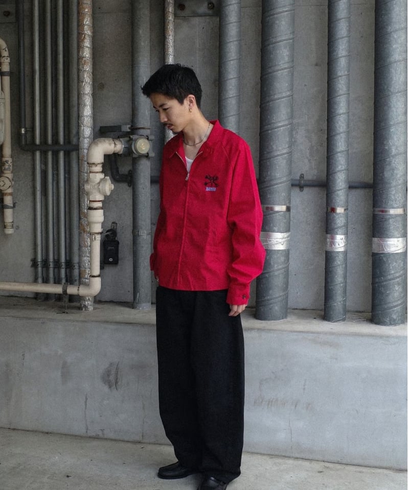 ジャケット・アウター POWELL PERALTA VATO RAT OG JACKET RED M Powell Peralta Vato Rat Jacket | DAMAGEDONE 2nd