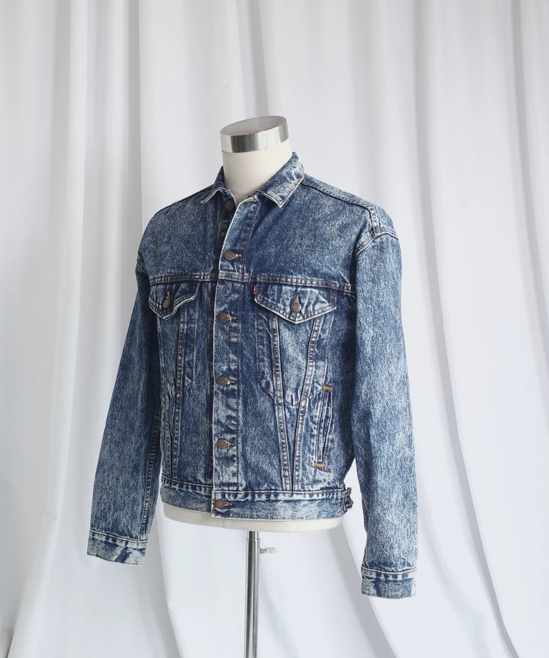 90's Levi's 57514-1109 Chemical Wash Denim Jack