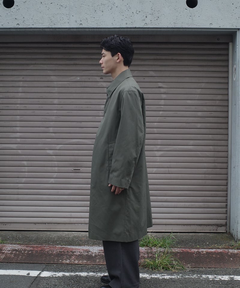 90-00s Deadstock French Military Balmacaan Coat