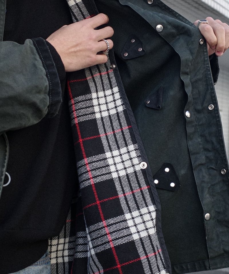 Old Fay Fireman Detail Jacket -3 Made in USA |