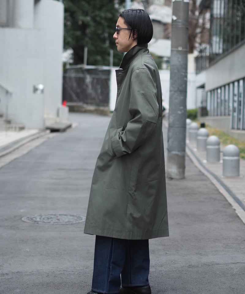 90-00s Deadstock French Military Balmacaan Coat
