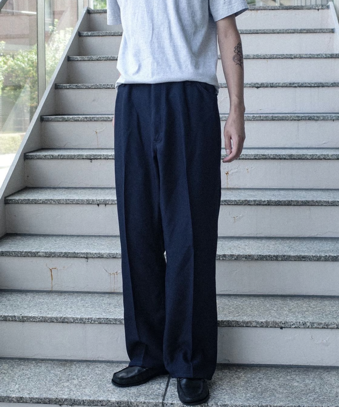 パンツ WRANGLER REMAKE STA-PREST damagedone WRANGLER REMAKE STA-PREST WRANCHER DRESS JEANS – DAMAGEDONE 2ND