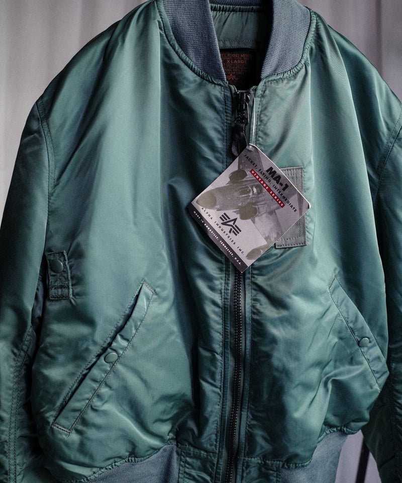Deadstock Alpha MA-1 Flight Jacket -Made in USA