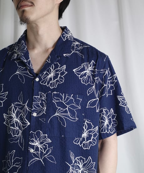 GAP S/S Open Collar Shirts -3