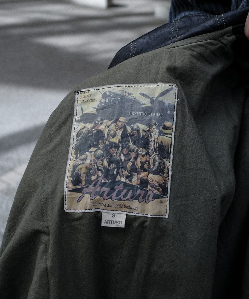 Euro Leather Short Blouson -9 Made in France |