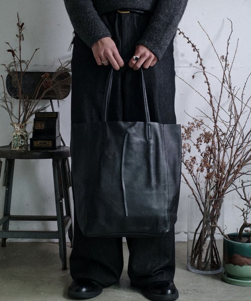 MARLON FIRENZE Calf Leather Shopper Bag | DAMAG