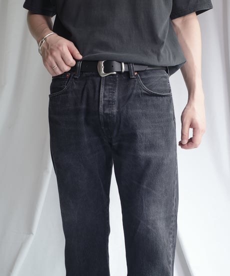 Levi's 501 Black Denim Pants #4