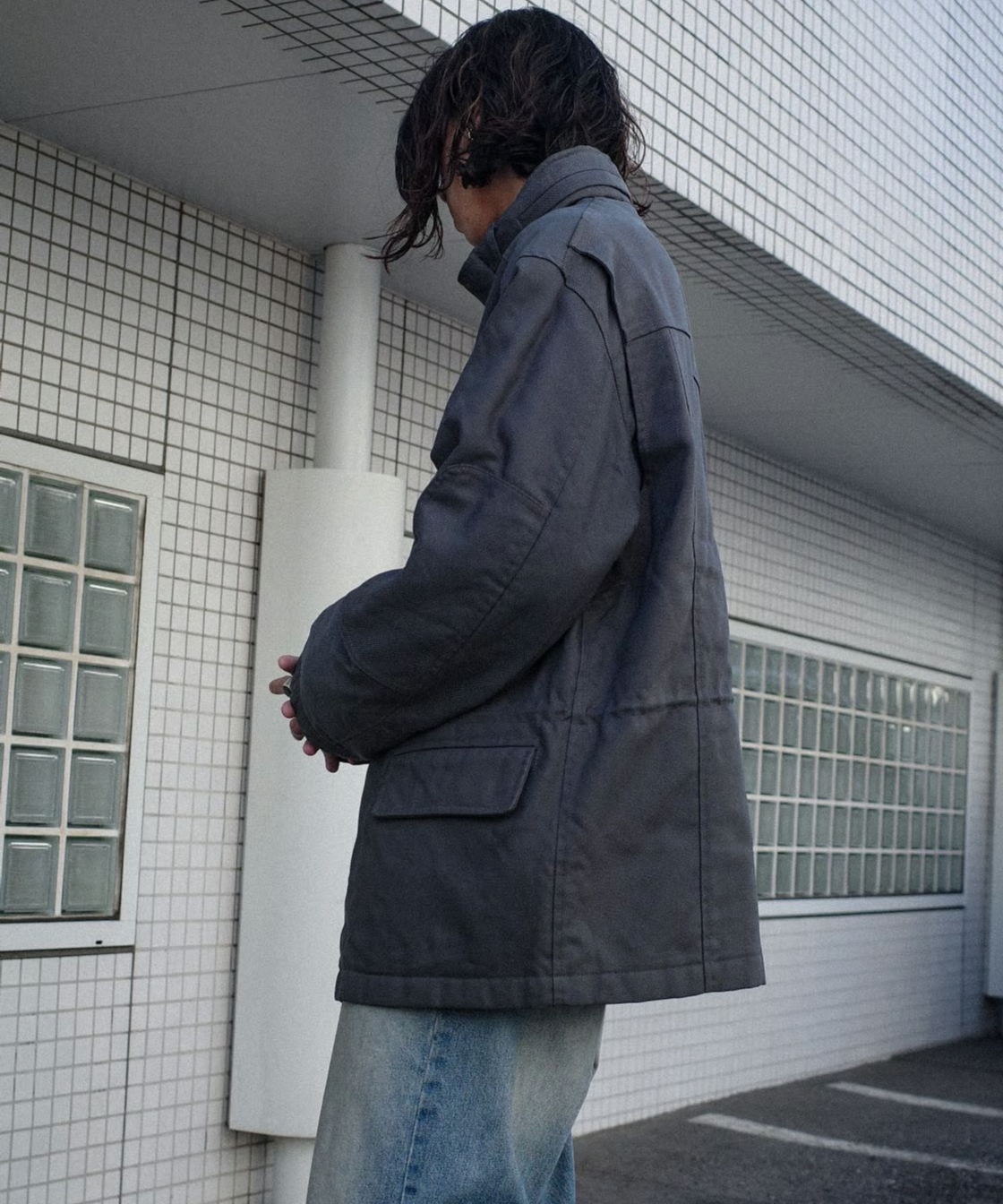 Old Fay Fireman Detail Jacket -2 Made in Italy