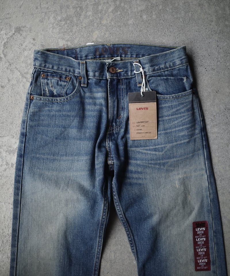 00s Deadstock Levi's 527 Denim Pants Low Boot C