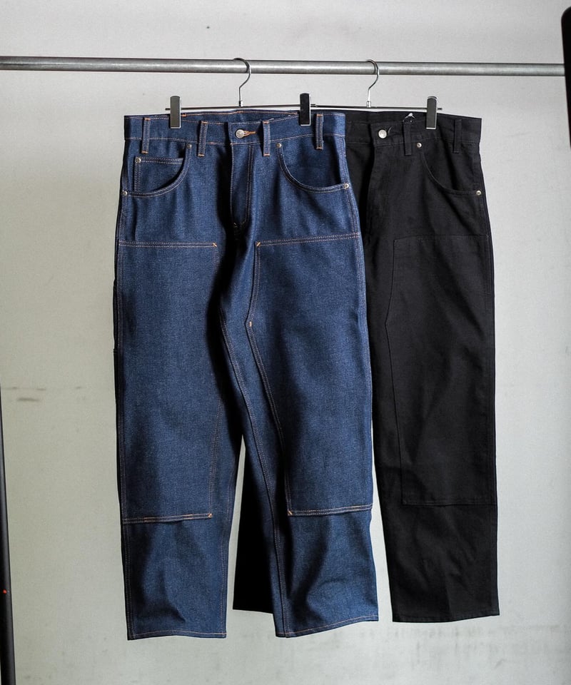 Prison Blues Double Knee Denim Work Jean Black 