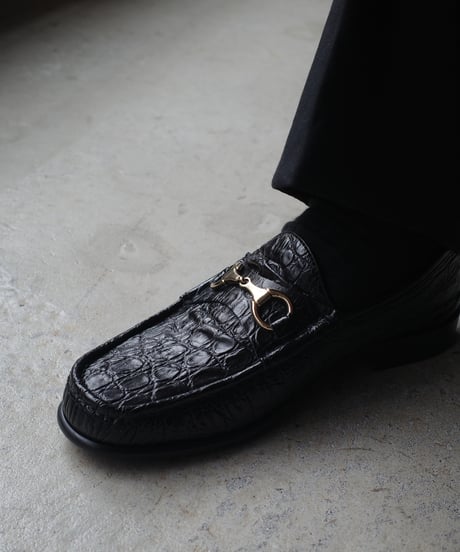 D.Lepori Bit Loafer -Crocodile