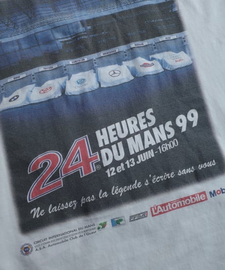 90's 24 Heures Du Mans 99 Photo T-Shirts -3