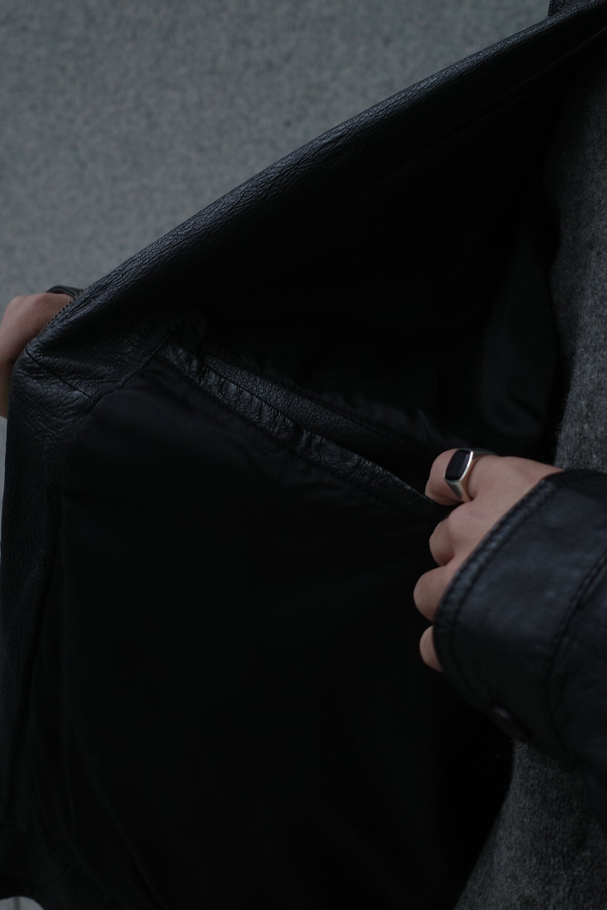 Euro Leather Short Blouson -1 | DAMAGEDONE 2nd