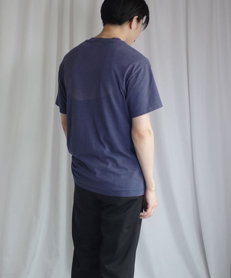 "Made in USA" Hanes Blank T-Shirts -Navy -13