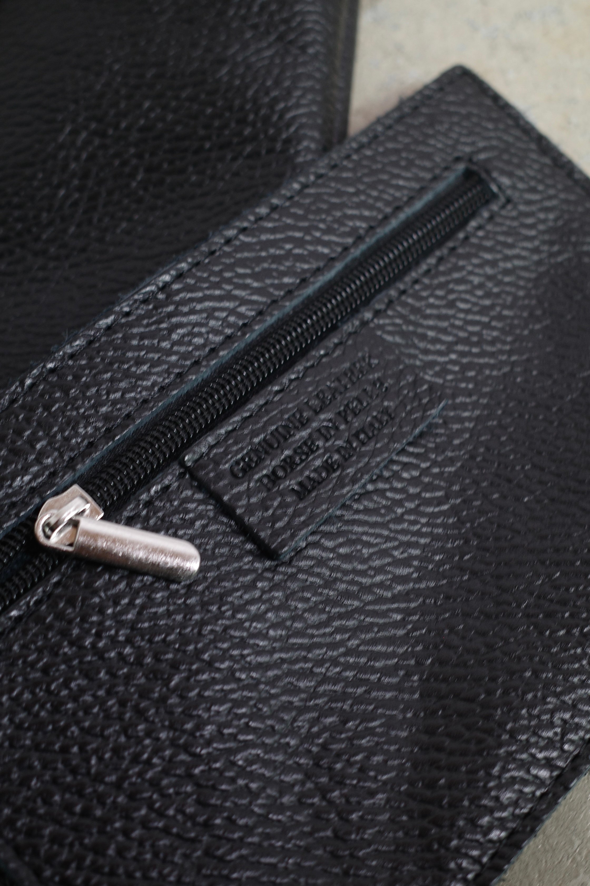MARLON FIRENZE Calf Leather Medium GISELLE -Ner