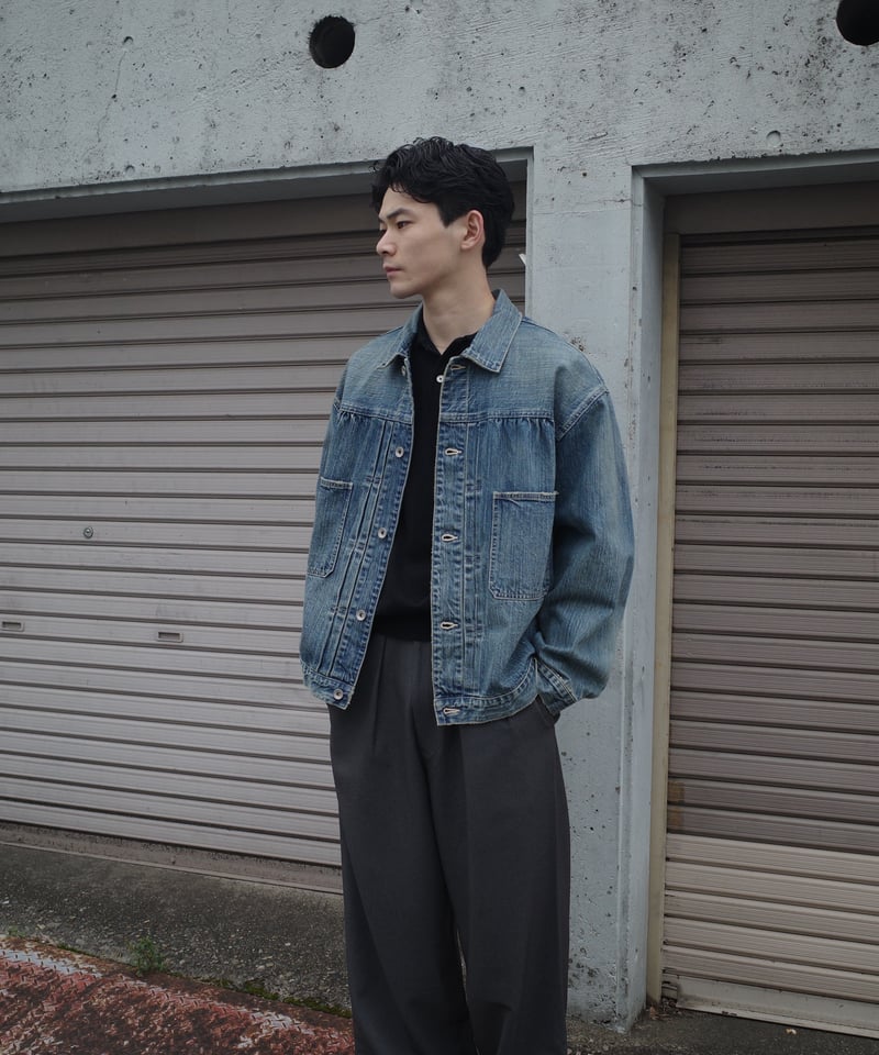 Porter Classic Steinbeck Denim Jacket -Blue | D