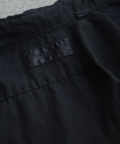 Burberrys Long Sleeve Shirts -3 Black Over Dye