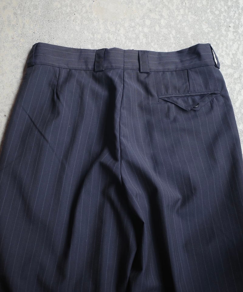 GIANNI VERSACE” Summer Material Stripe Slacks